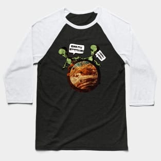 Earth Stinks! Baseball T-Shirt